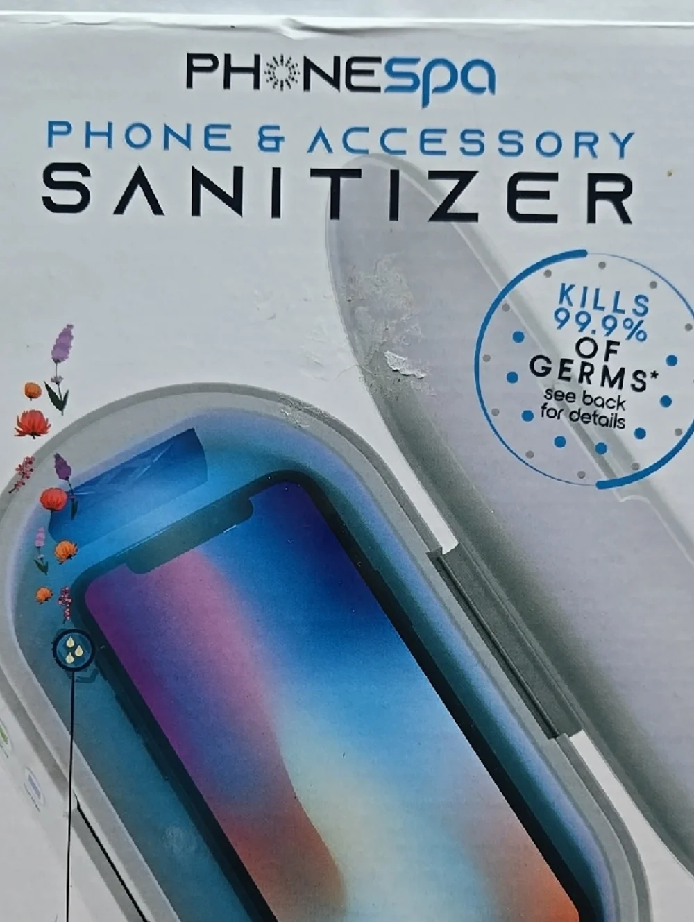 Blue Phone & Accessory Sanitizer